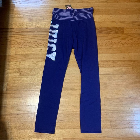 Juicy Couture Pam Gela Iris #14 Rollover Skinny Sweatpants Yoga Blue Women’s 14,All Products : American Fashion Style Bags On Sale